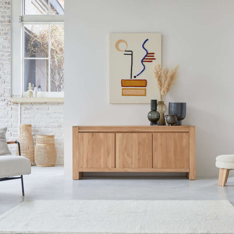 Eden 62.99'' W Solid Wood Sideboard