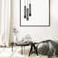 Bryahna 3 - Light Black Cluster Pendant