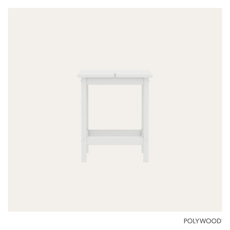 Studio 18 Square Side Table, White