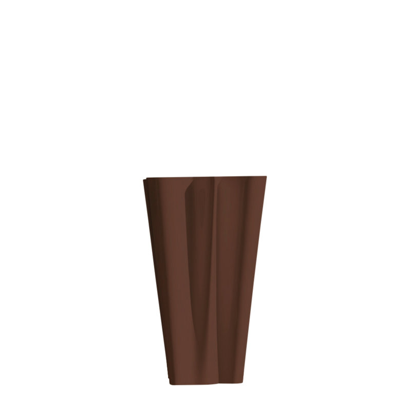 Bye-Bye Resin Pot Planter, 39.25" H x 23.5" W x 22" D, Bronze