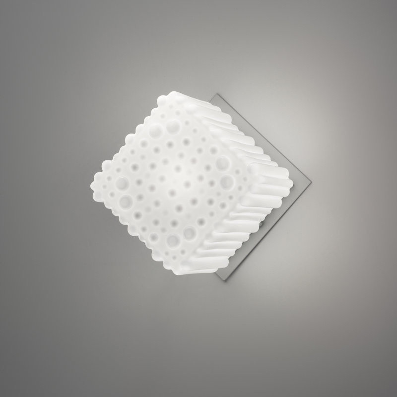 Cubetti Flush Mounted Sconce, White
