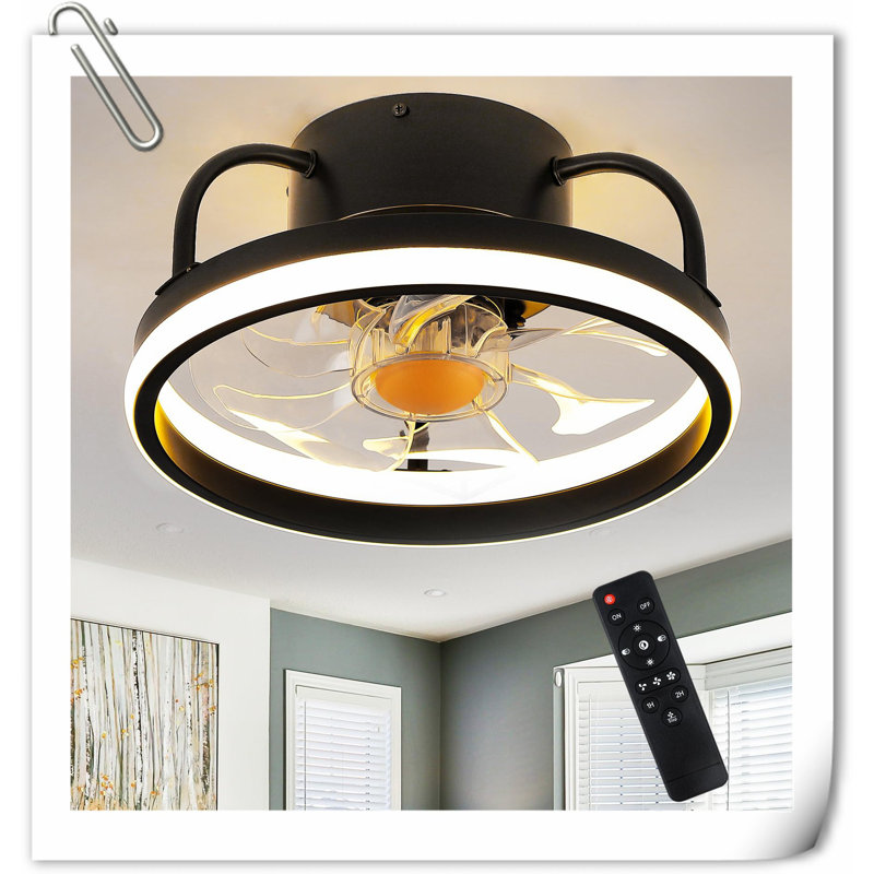 Ventilateur de plafond Museau avec lumières DEL