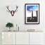 One World Trade Centre New York in Abstract - Picture Frame Graphic Art Print-55723788-55723789