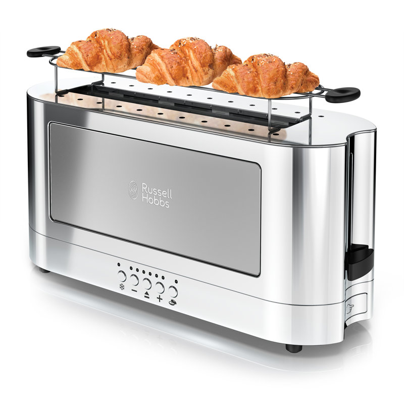 Grille-pain à fente longue 2 tranches black & decker