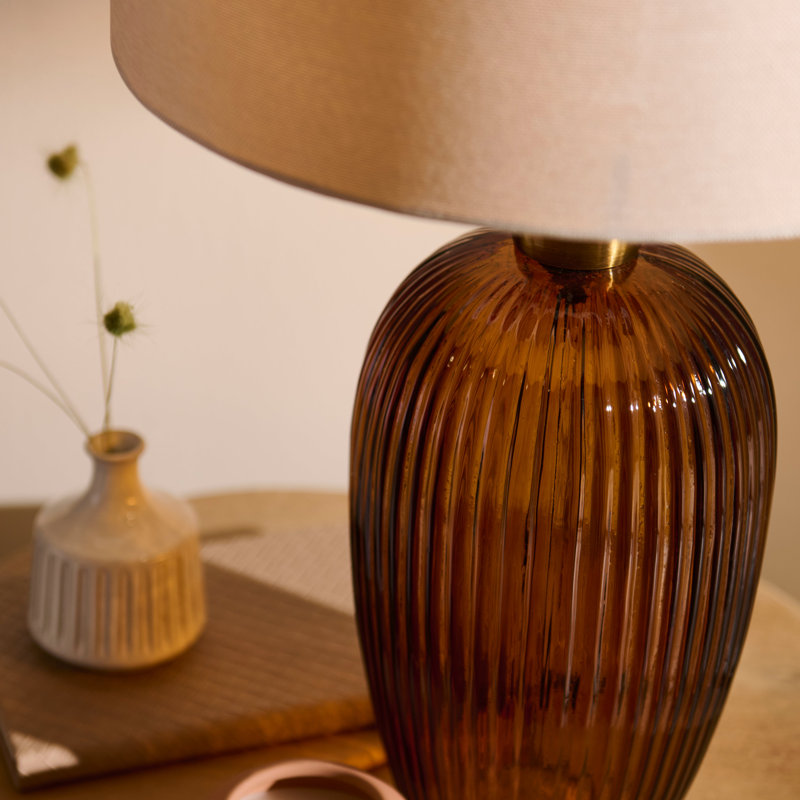 Glass Lamp Base Lamp