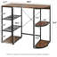 Mini armoire de réfrigérateur, tablettes de réfrigérateur avec prise de courant-1504218590