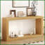 Table basse moderne carrée pour l'entrée & amp; Salon - MDF durable, facile à assembler et peu encombrant Bois de pin-299785201