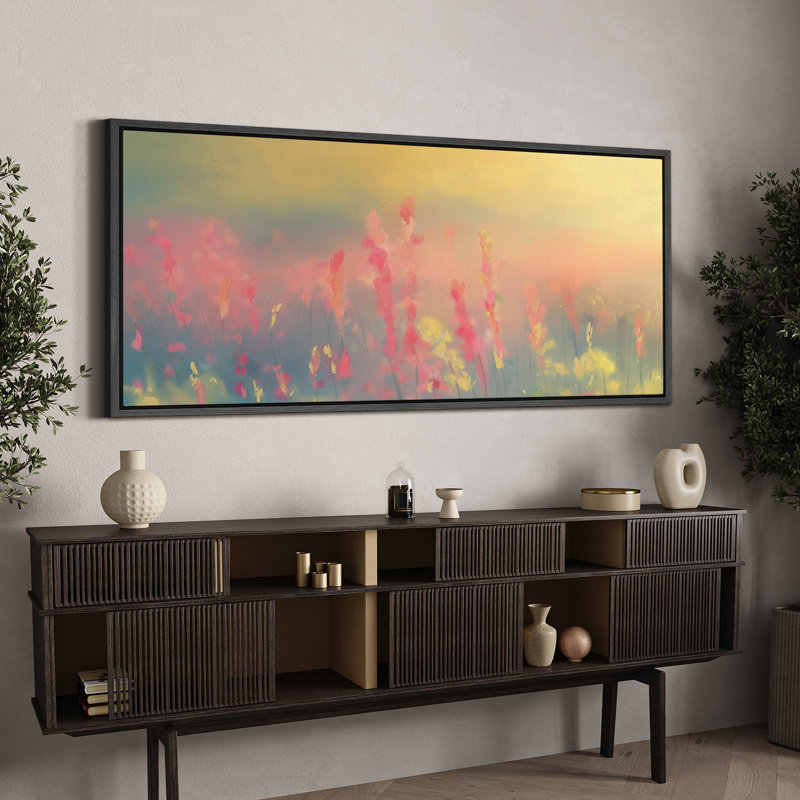 Art abstrait sur toile abstrait abstrait, H 30 po x l 60 po, Noir, noir, noir, noir