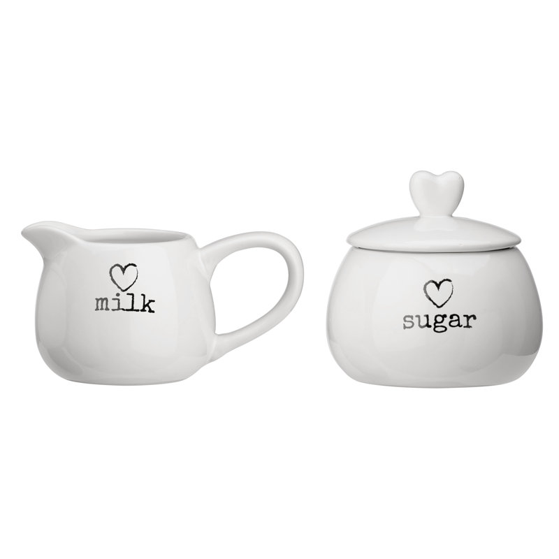 Chic Stoneware Jar - Set of 2