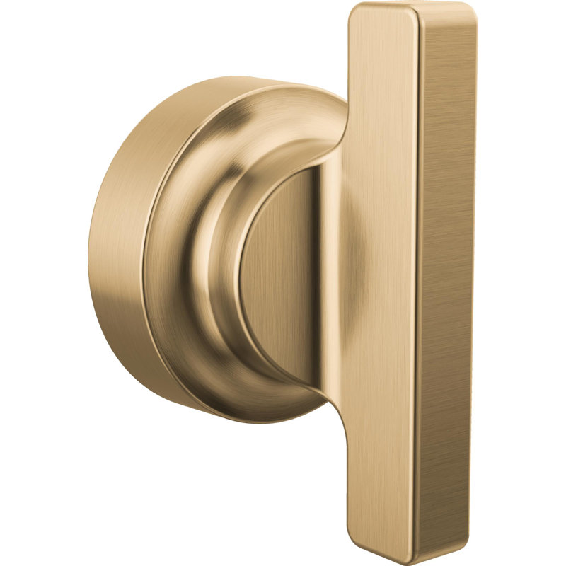Robinet de baignoire en T Tetra, Bronze champagne