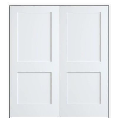 Double shaker intérieur à 2 panneaux apprêté