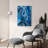  'Glow Of Blue Quartz' by Svetlana Aleynikova Acrylic Glass Wall Art, 24" x 36"