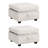 Convertible Sofa Couch with Storage, Sleeper Sectional Sofa Set, Modular Combinations Fabric Couch