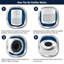 Night Light Tabletop Air Purifier