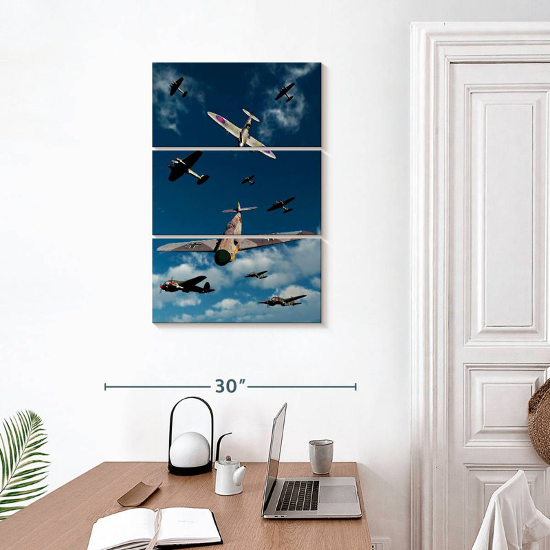 Mehar War Aviation, 32" H x 20" W