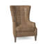Gallin Leather Tufted Wingback Chair-1889498988-1889498952