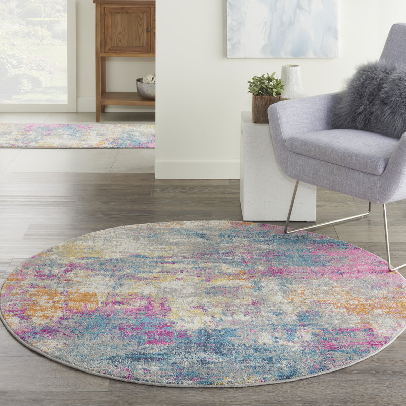 Indoor Rug, Round 5'3"