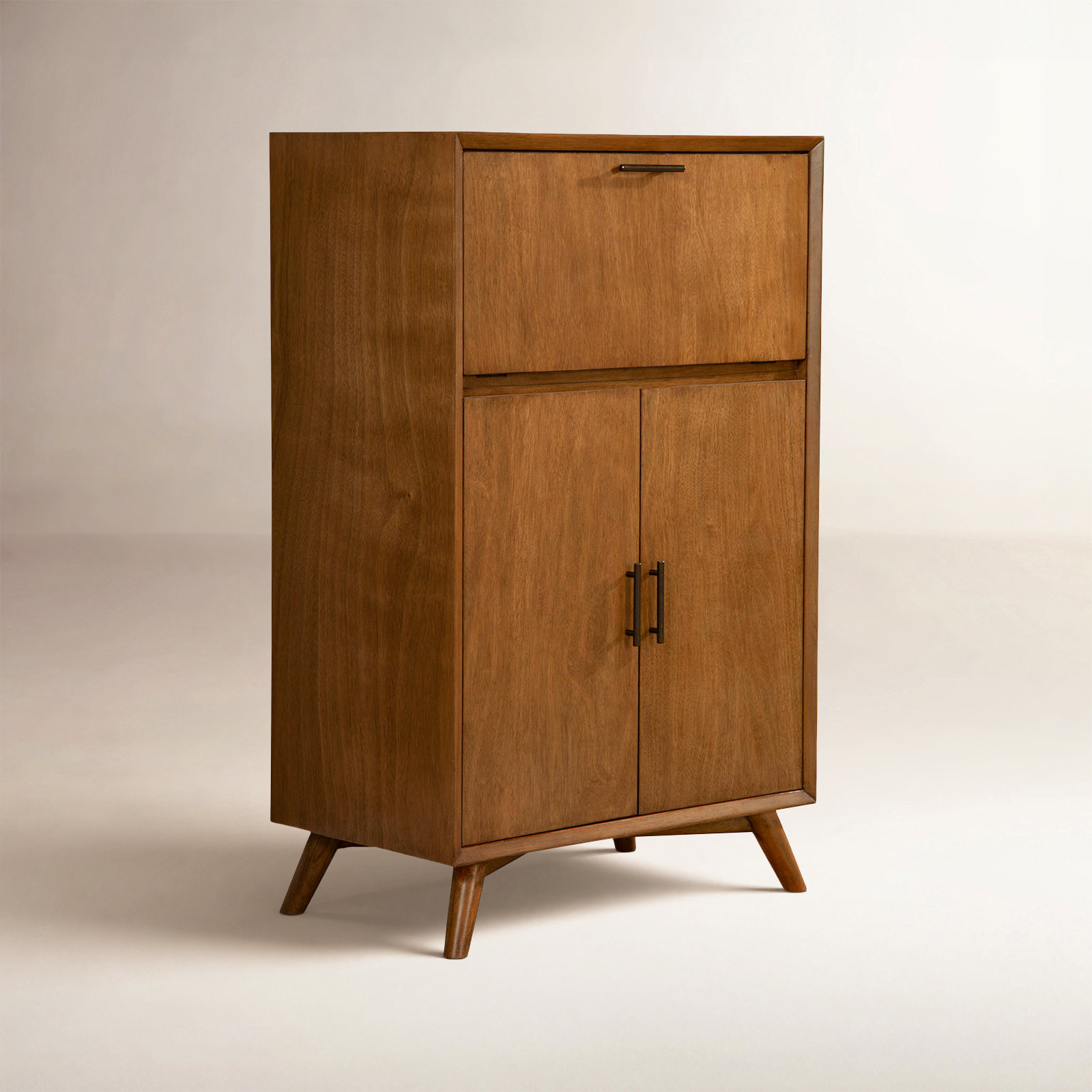 Williams Bar Cabinet, Chestnut