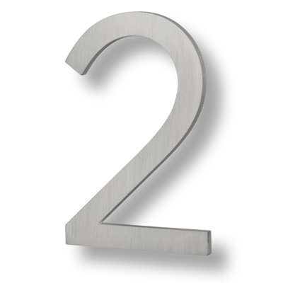 Floating House Number, 6"