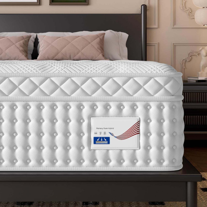 Très grand matelas hybride 14 pouces