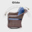 Fauteuil oscillant d'extérieur en osier Adale-805016115