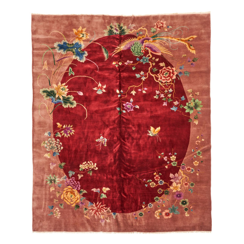 Antique One-of-a-Kind 8'9x11' Hand Knotted Area Rug