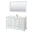 Ensemble de meuble-lavabo simple 60 "avec miroir Deborah-97736516-97736510