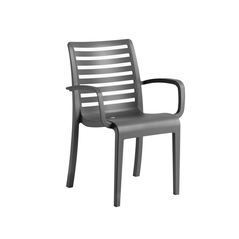 Fauteuil Astoria, Gris anthracite