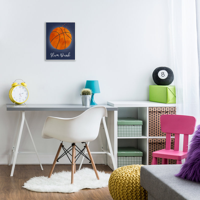Jeu sur plaque Slam Dunk, design par Christine Simpson Art