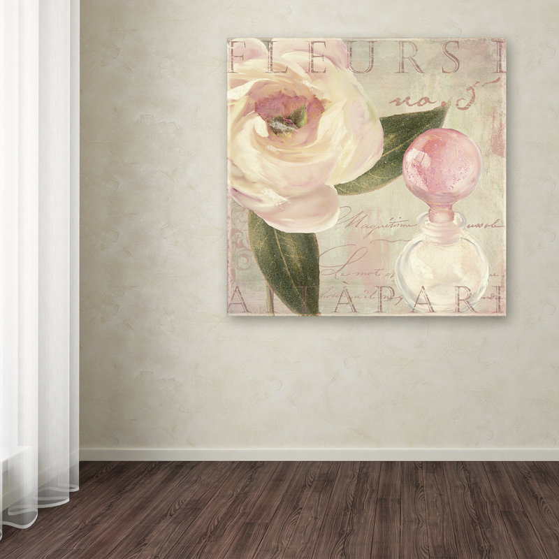 «Parfum de Roses I» par Jadaya, impression sur toile tendue, H 24 po x l 24 po x P 2 po