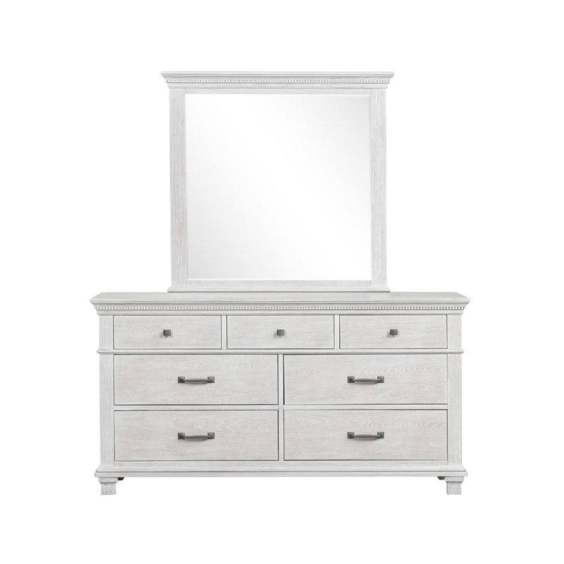 Commode transitionnelle 61 ", gris vieilli