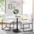 Lippa Oval Artificial Marble Dining Table-1021681221-1018723173