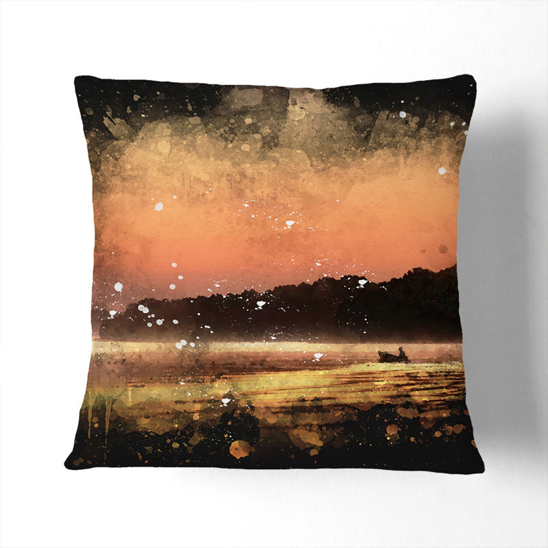 Square Cushion, 55cm H x 55cm W x 20cm D