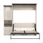 Lit escamotable avec armoire de rangement 91 W Arlex