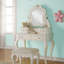 Bureau de coiffeuse avec miroir Saffold