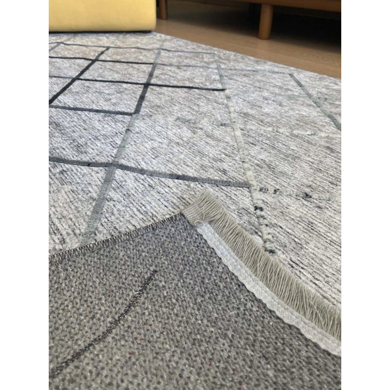Tapis Lashia avec envers antidérapant, Tapis de couloir 2 pi 7 po x 12 pi 5 po