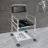 Shower Folding Toilet Safety Seat with Commode