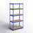 Lundys 5 Tiers Adjustable Metal Storage Shelving Heavy Duty Boltless Display-813148151