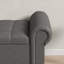 Banc de rangement en similicuir de 60 po et 67 po avec siège capitonné et accoudoirs roulés - parfait pour les chambres à coucher et les espaces polyvalents-1519770846-1531425871