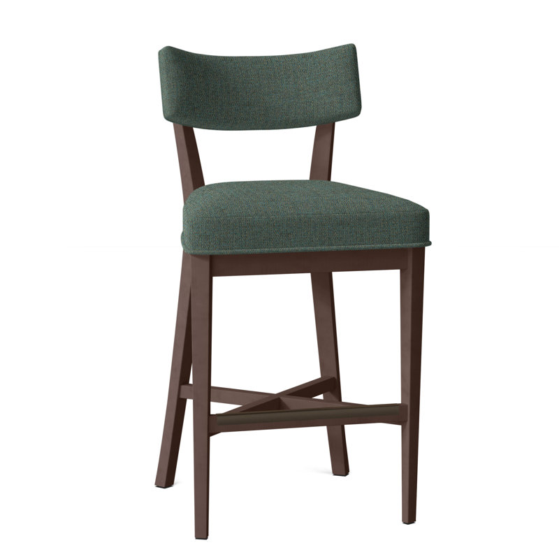 Tabouret de bar 29,5 po Juliet, Perigold Play Jungle, Tabac, Tabouret de bar (siège d'une hauteur de 29,5 po)