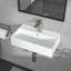 Lavabo de salle de bain mural rectangulaire en céramique blanc avec trop-plein 21 "x 12"-125360020-125360023