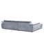 Jafiya 4 Seater Velvet Sofa Bed-898216729-898216726