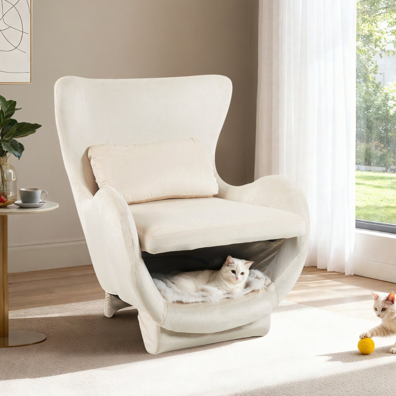 Fauteuil d'appoint White Space Capsule, Blanc