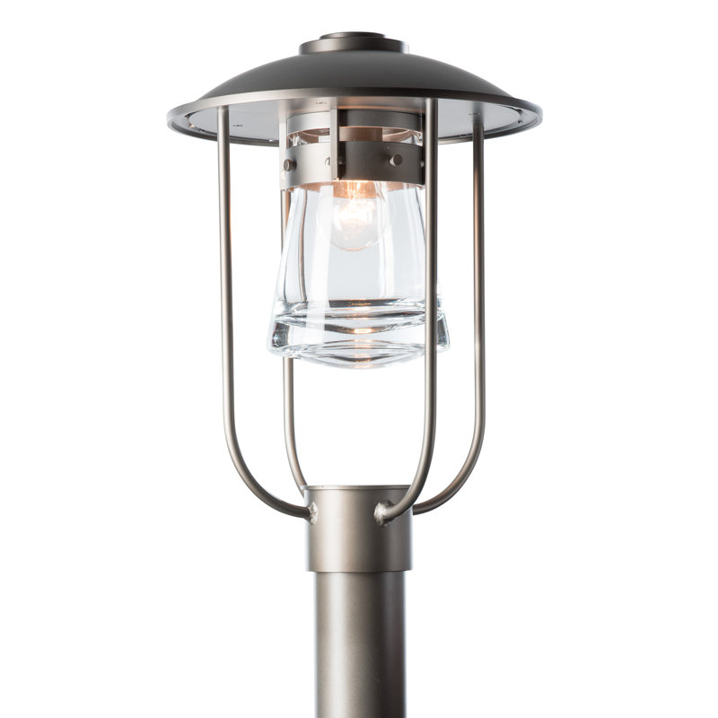 Tête de lanterne d'extérieur 1 lumière Erlenmeyer, Fumée noire côtière