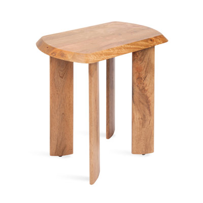 Vaux Rectangular Mango Wood Side Table