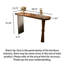 Table de bar haute en bois massif avec pieds tournés sculptés-1856510974-1856510975