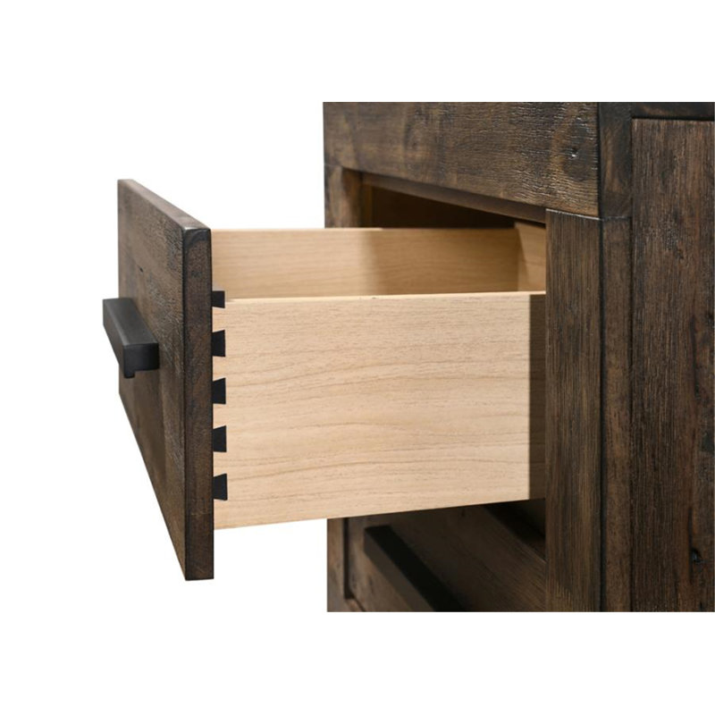 Table de chevet 2 tiroirs Holsten Jesse