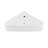 St. Tropez 22" Ceramic Corner Vessel Wall Hung Sink in White SM-WS327