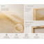 Art mural sur toile abstrait doré doux doux, peinture de paysage minimaliste beige, décoration sur toile tendue moderne-128511139