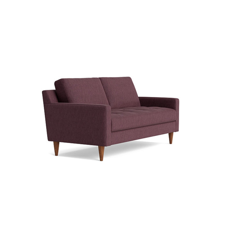 MCM Loveseat (70"), Performance Weave - Aubergine
